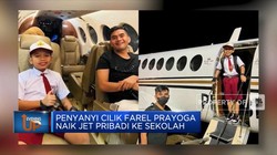 Penyanyi Cilik Farel Prayoga Naik Jet Pribadi Ke Sekolah