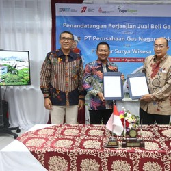 Ada Transisi Energi, PGN Pasok Gas 17,5 BBTUD ke Fajar Paper