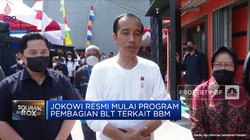 Sah! Jokowi Resmikan Program BLT BBM