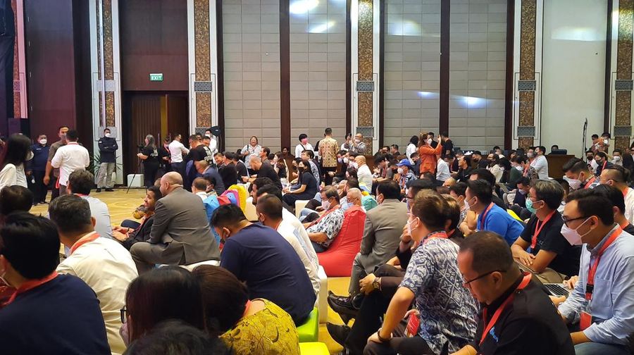 Suasana ajang Nexticorn International Summit 2022