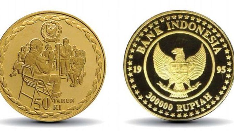 Uang Rupiah Khusus Seri Demokrasi Pecahan 300.000. (Dok: Bank Indonesia)