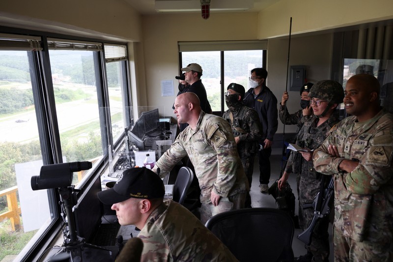 Amerika-Korsel Gelar Latihan Militer Gabungan (REUTERS/KIM HONG-JI) Amerika-Korsel Gelar Latihan Militer Gabungan (REUTERS/KIM HONG-JI)