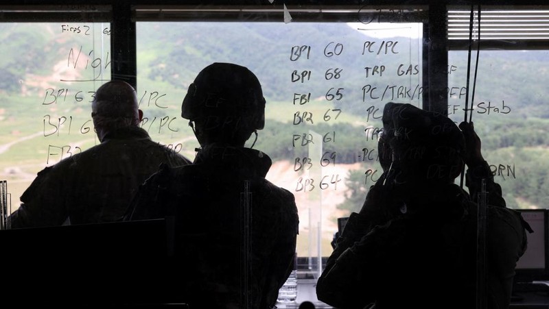 Amerika-Korsel Gelar Latihan Militer Gabungan (REUTERS/KIM HONG-JI)