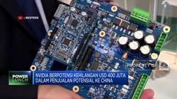 AS Minta Nvidia Batasi Penjualan Chip ke China