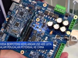 AS Minta Nvidia Batasi Penjualan Chip ke China