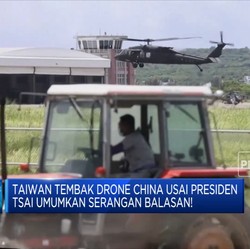 Taiwan Tembak Drone China