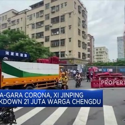 Gara-gara Corona, Xi Jinping Lockdown 21 Juta Warga Chengdu