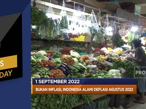 Indonesia Alami Deflasi Hingga Aktivitas Pabrik China Lesu