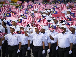 Meriah, Ada Parade Hingga Pertunjukan Udara di HUT Malaysia