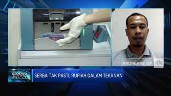 Serba Tak Pasti, Risiko Pelemahan Rupiah Kian Besar