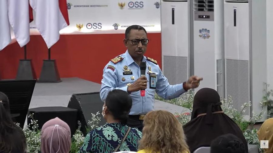 Sosialisasi Pendaftaran Merek bagi Pelaku UMKM Perseorangan yang diselenggarakan oleh Kementerian Investasi/BKPM di Jayapura