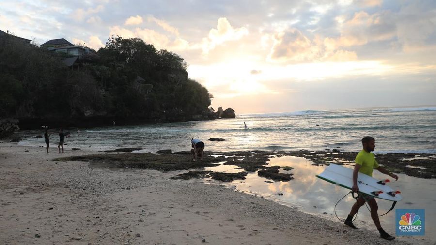 Destinasi wisata di Bali. (CNBC Indonesia/Muhammad Sabki)