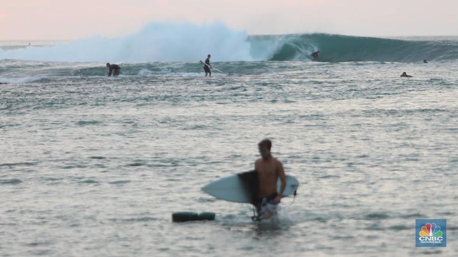 Destinasi wisata di Bali. (CNBC Indonesia/Muhammad Sabki)