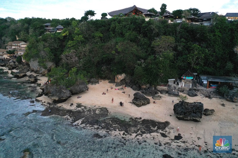 Destinasi wisata di Bali. (CNBC Indonesia/Muhammad Sabki)