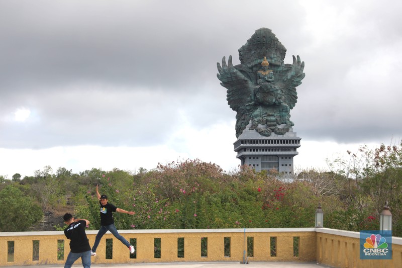Destinasi wisata di Bali. (CNBC Indonesia/Muhammad Sabki)