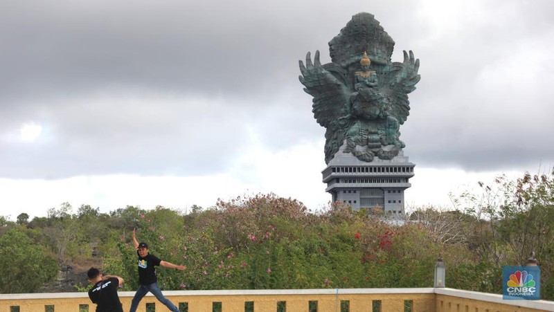 Destinasi wisata di Bali. (CNBC Indonesia/Muhammad Sabki)