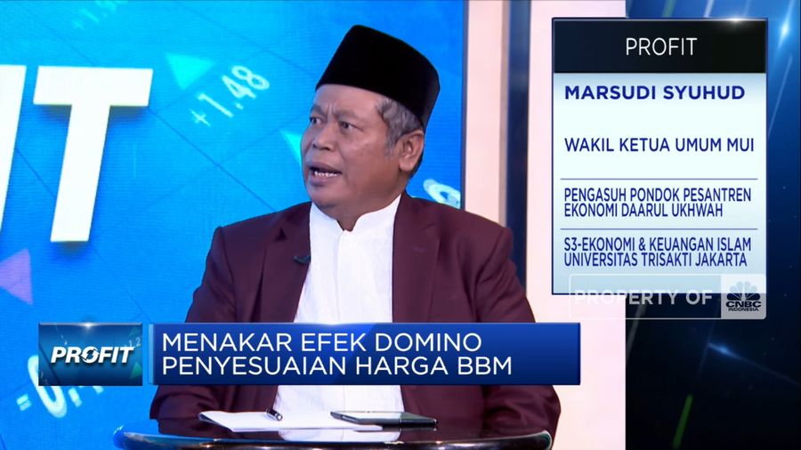 Simak! Pandangan MUI Terhadap Penyesuaian Harga BBM Subsidi(CNBC Indonesia TV)