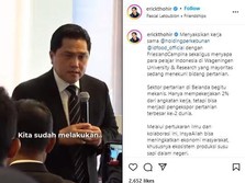 Erick Bawa Telkom Hingga Pertamina ke Belanda, Ini Hasilnya