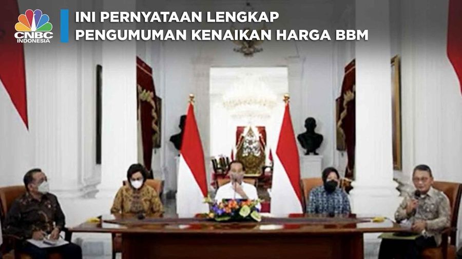 Ini Pernyataan Lengkap Pengumuman Kenaikan Harga BBM