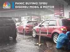 Panic Buying! SPBU Diserbu Mobil & Motor