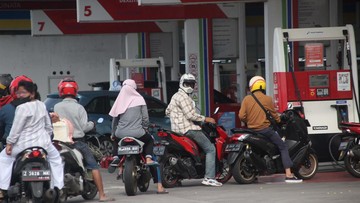 SPBU Pertamina (CNBC Indonesia/Muhammad Sabki)