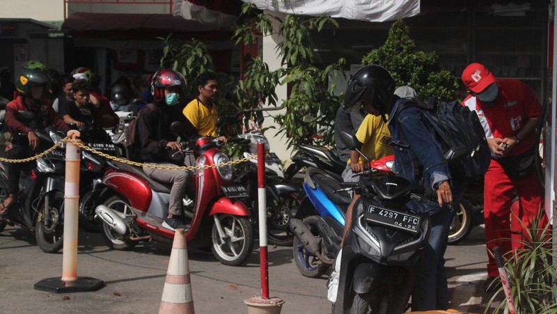 SPBU Pertamina (CNBC Indonesia/Muhammad Sabki)