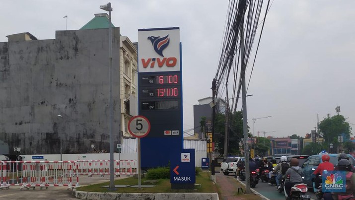 SPBU Vivo SPBU Vivo (CNBC Indonesia/Pratama Guitarra)