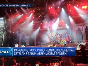 Panggung 'Rock In Rio' Kembali Digelar Setelah 3 Tahun Absen