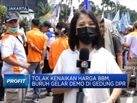 Tolak Kenaikan Harga BBM, Buruh Gelar Demo di Gedung DPR