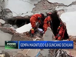 Gempa Magnitudo 6,8 Guncang Sichuan