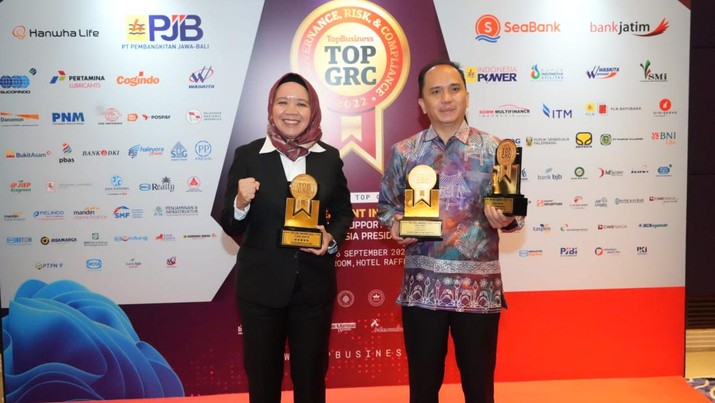 PTBA Borong 3 Penghargaan di Ajang GRC Awards 2022