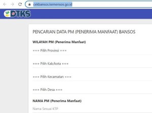 Link Cek Bansos BLT 2025 di https://cekbansos.kemensos.go.id/