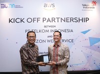 TLKM-Amazon Web Services Kolaborasi Demi Transformasi Digital
