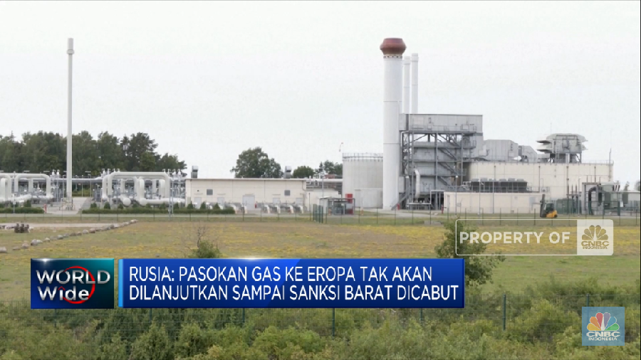 Jika Sanksi Belum Dicabut, Rusia Ogah Kirim Gas Ke Eropa