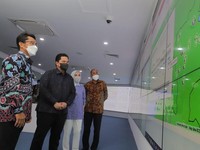 Tinjau Command Center Pertamina, Erick Thohir: Stok BBM Aman