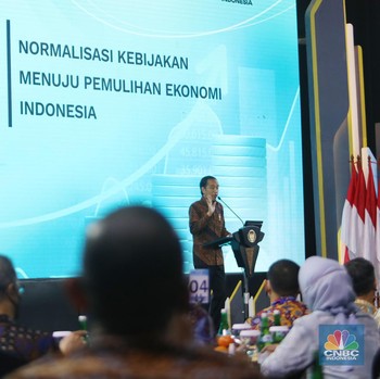 Momen Jokowi di Sarasehan 100 Ekonom, Bahas Ekonomi Terkini