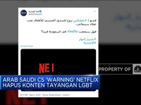 Arab Saudi CS 'Warning' Netflix Hapus Konten LGBT