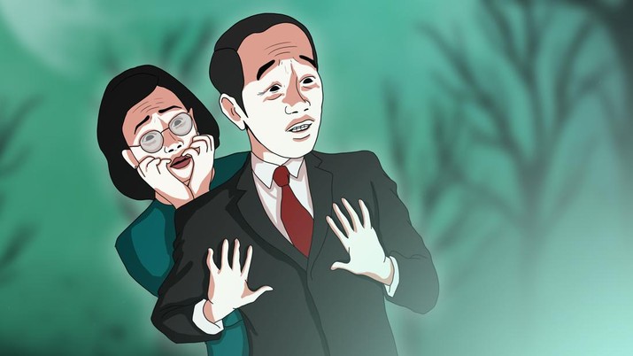 Jokowi, Sri Mulyani & 'Triple Horror' yang Kian Menjadi Nyata Jokowi, Sri Mulyani & 'Triple Horror' yang Kian Menjadi Nyata