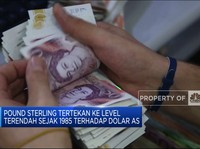 Mata Uang Negeri Ratu Elizabeth Anjlok Ke Level Terendah