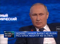 Sanksi Barat Ke Rusia Picu Efek Negatif Bagi Dunia