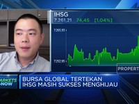 Sukses Menghijau, IHSG Sesi I Menguat 1,04%