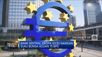 Bank Sentral Eropa Kerek Suku Bunga Acuan 75 Bps