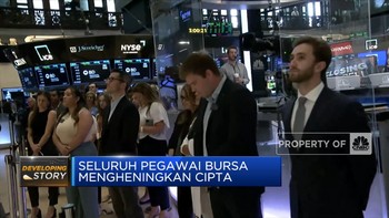 Hening, Bursa Efek New York Ikut Berduka
