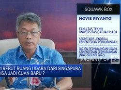 Singapura Masih Kelola Sebagian Ruang Udara RI, Ini Alasannya