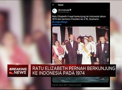 In Memoriam, Ratu Elizabeth II Pernah Ke Indonesia Pada 1974