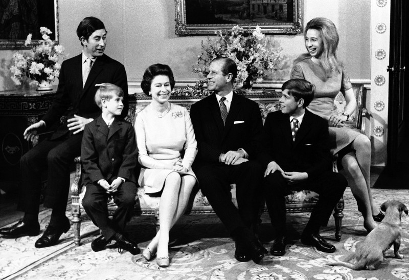 Britain Queen Elizabeth New King FILE - In this April 10, 1949 file photo, Prince Charles of Edinburgh, left, sits for a photo with his mother, Princess Elizabeth, in Buckingham Palace, London. Prince Charles has been preparing for the crown his entire life. Now, that moment has finally arrived. Charles, the oldest person to ever assume the British throne, became king on Thursday Sept. 8, 2022, following the death of his mother, Queen Elizabeth II. (AP Photo, File)