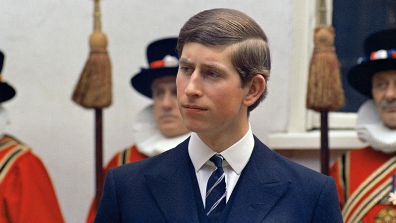 FILE - In this April 10, 1949 file photo, Prince Charles of Edinburgh, left, sits for a photo with his mother, Princess Elizabeth, in Buckingham Palace, London. Prince Charles has been preparing for the crown his entire life. Now, that moment has finally arrived. Charles, the oldest person to ever assume the British throne, became king on Thursday Sept. 8, 2022, following the death of his mother, Queen Elizabeth II. (AP Photo, File)