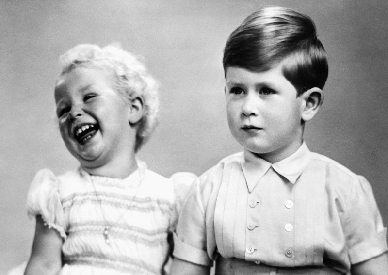 Britain Queen Elizabeth New King FILE - In this April 10, 1949 file photo, Prince Charles of Edinburgh, left, sits for a photo with his mother, Princess Elizabeth, in Buckingham Palace, London. Prince Charles has been preparing for the crown his entire life. Now, that moment has finally arrived. Charles, the oldest person to ever assume the British throne, became king on Thursday Sept. 8, 2022, following the death of his mother, Queen Elizabeth II. (AP Photo, File)