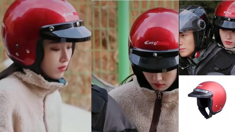 Helm Carglos (Tangkapan Layar Tiktok)