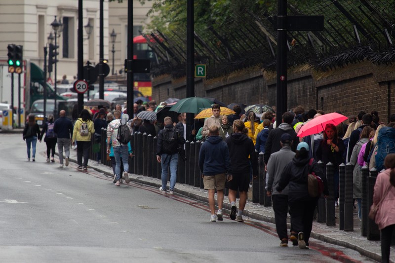 Potret Suasana Buckingham (Rafkha Gibrani via CNBC Indonesia)